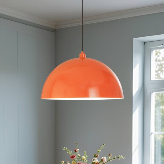 Pendellampe Kure Opviq dimbar Gul / orange Kjøkken Metall Moderne