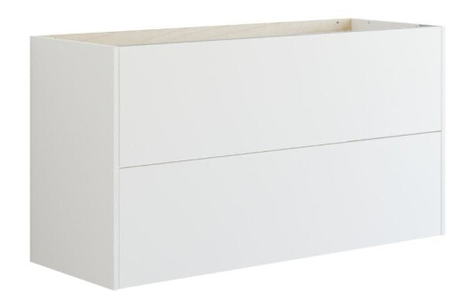 Dansani Inzo Classic Glatt Servantskap 2 Skuff B60 120xh64xd44cm Hvit Matt / 120cm Dobbel