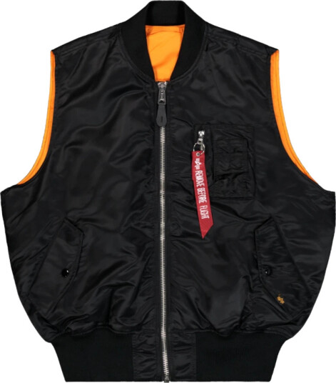 Alpha Industries Herre Jakker Svart M,