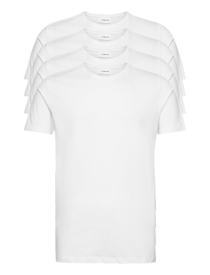 Lindbergh Basic Tee S/S - White - XXL