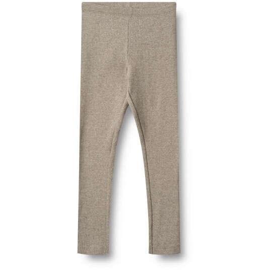Wheat Gravel Melange Jersey Legggings Jules 7 år/122