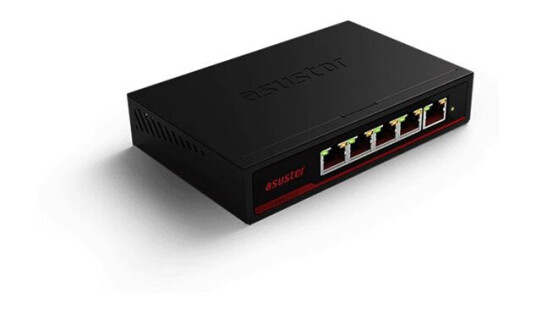 ASUSTOR ASW205T - 5 port 2.5Gbit switch (4710474838523)