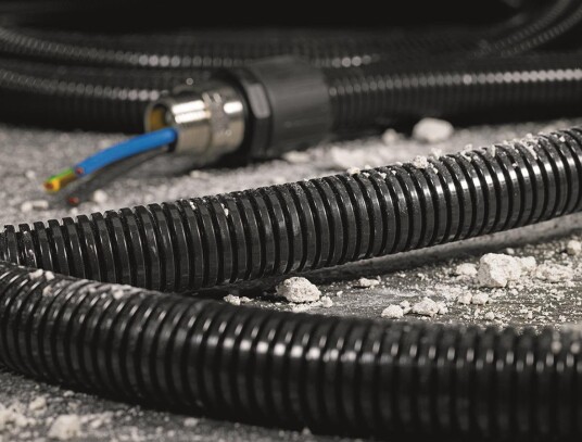 Hellermann Tyton HG SW16 Beskyttelsesslange HG SW halogenfri fleksibel Nom Ø 16 mm 25 m Installasjonsmaterial