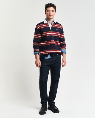Klassiske regular fit-jeans DARK BLUE 3032