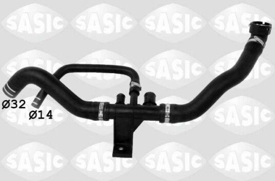 SASIC 3400206 Radiatorslange