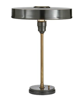 Carlo Table Lamp Bronze and Antique Brass Carlo Table Lamp Bronze and Antique Brass