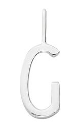 Design Letters Archetype Charm 10 mm Silver A-Z G Design Letters Archetype Charm 10 mm Silver A-Z G