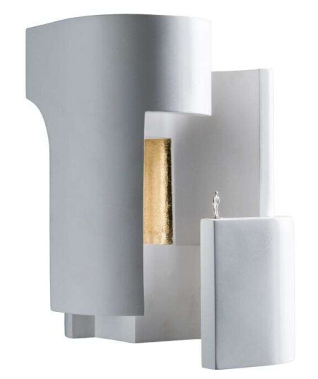 DCW Éditions Soul Story Angle 1 Vegglampe Hvit/ Gull