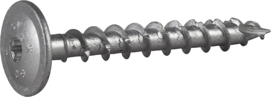 Essve Konstruksjonsskrue WAF 10x80 mm med TX-feste - 50 stk