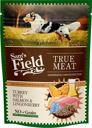 Sam'S Field Kalkun Laks Våtfôr 260 G Sam'S Field Kalkun Laks Våtfôr 260 G