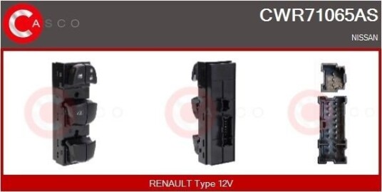 Bryter, vindusheis CASCO CWR71065AS