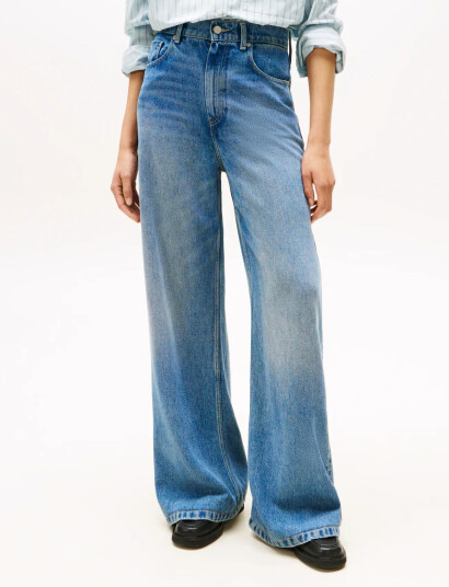 Tommy Hilfiger Dnm Lana Wide Leg Hw - Blue - 24 x 32 Tommy Hilfiger Dnm Lana Wide Leg Hw - Blue - 24 x 32