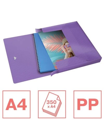 Esselte Colour'Breeze Extra Capacity Box File Lavender