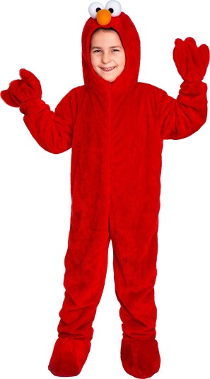 Maskworld Metamorph Sesame Street Elmo Barn Kostyme Large 240011-12