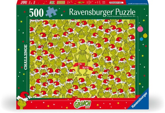 Ravensburger puslespill 500 brikker Grinchen Ravensburger puslespill 500 brikker Grinchen