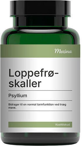 Mezina Loppefrøskaller Psyllium kapsler   180 KAP