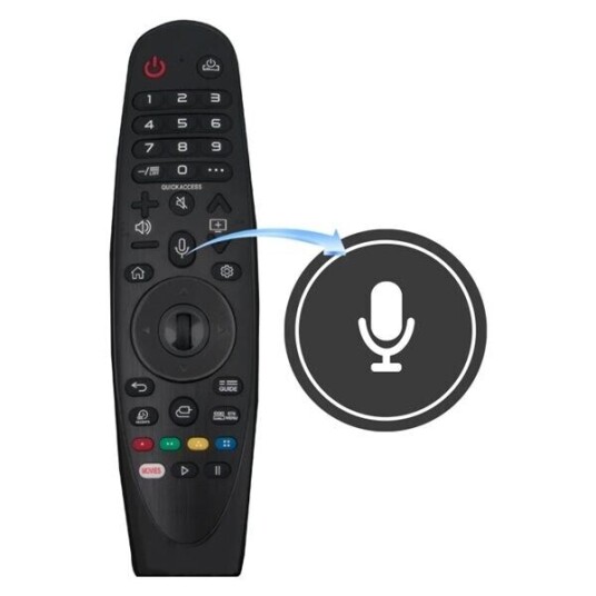 Fjernkontroll MR19BA med stemmestyring for LG TV er