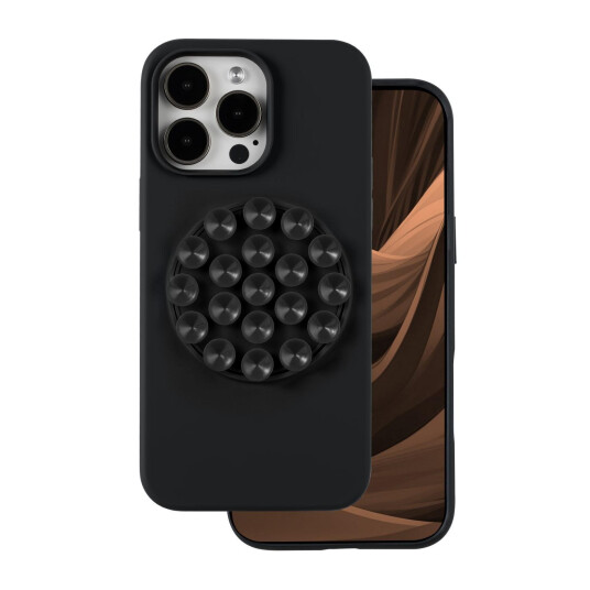 TFO Silikon Deksel til iPhone 17 Svart