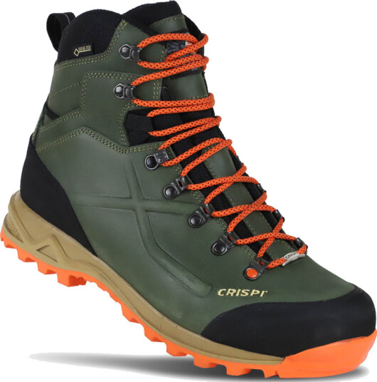 Crispi Valdres GTX turstøvel - grønn/oransje - Str. 42