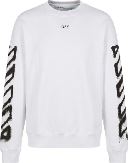 Off White Herre Gensere & Hettegensere Hvit XS,