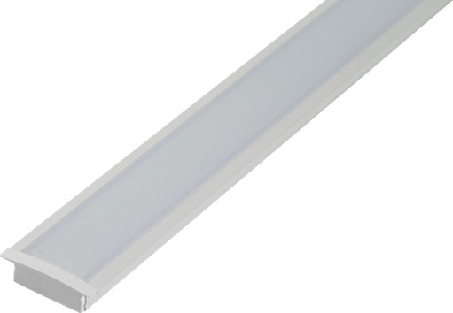 Ansell Lighting LED skinne innebygd 9,7x30,6 mm 2 meter hvit