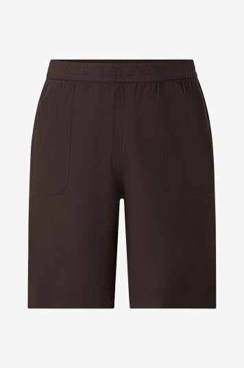 KAFFE Curve Shorts kcMille Shorts Brun