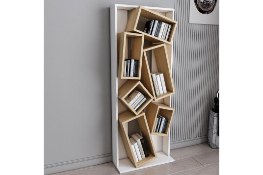 Bokhylle Lellte 63 cm Hvit Bokhylle Lellte 63 cm Hvit