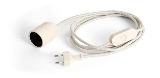 Hay Common Bordlampe Cord Set Clay White Lampemesteren
