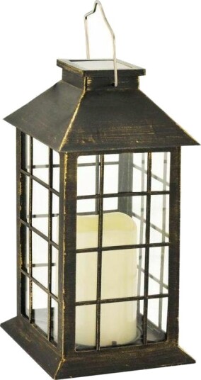 Volteno Solcellelampe Lanter Patinert