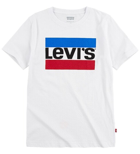 Levi"s Levi"s® Long Sleeve Graphic Tee Shirt White 110
