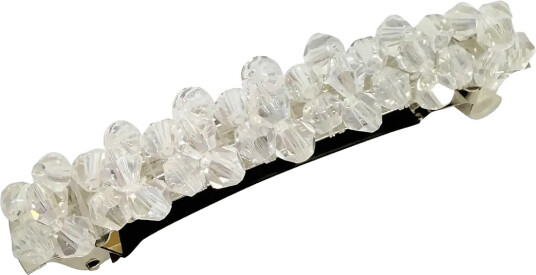 Pipol"s Bazaar Christa Barette Clear White ONE SIZE Pipol"s Bazaar Christa Barette Clear White ONE SIZE