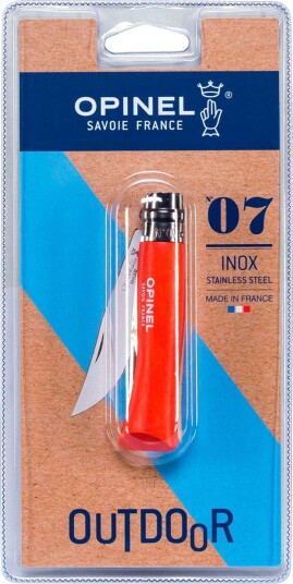 Opinel No. 7 Foldekniv (8cm) Oransje