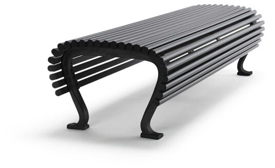 Byarums bruk Jujol benk Svart/svartlasert mahogni 180 cm Svart Byarums bruk Jujol benk Svart/svartlasert mahogni 180 cm Svart