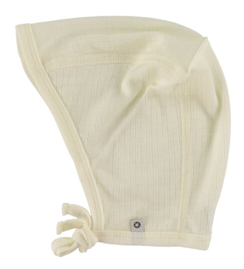 Smallstuff Ull Drop Needle Baby Hjelm Off White 62-68