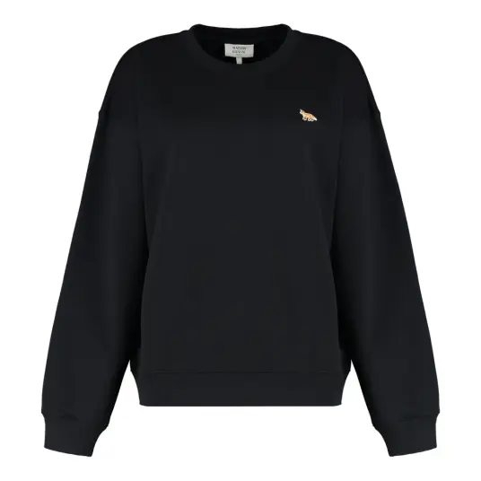 Maison Kitsuné Dame Gensere & Hettegensere Svart XS, Maison Kitsuné Dame Gensere & Hettegensere Svart XS,