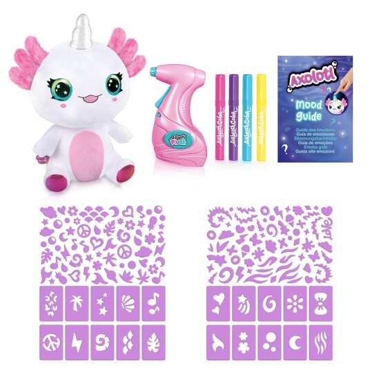 Airbrush Plush Axolotlcorn   11048