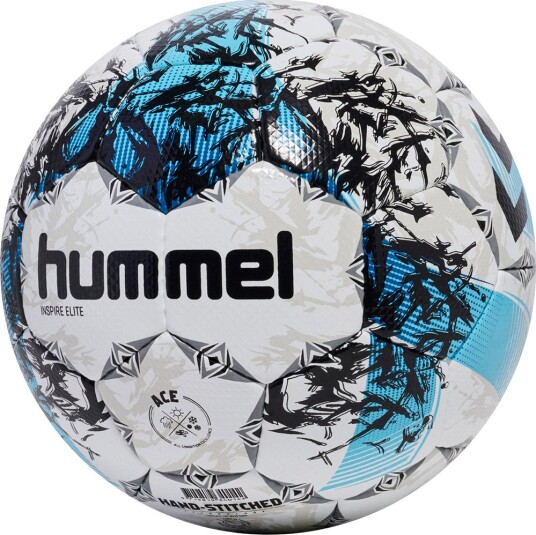 Hummel Fotball Elite Blå/Hvit/Grå Str. 5 Hummel Fotball Elite Blå/Hvit/Grå Str. 5