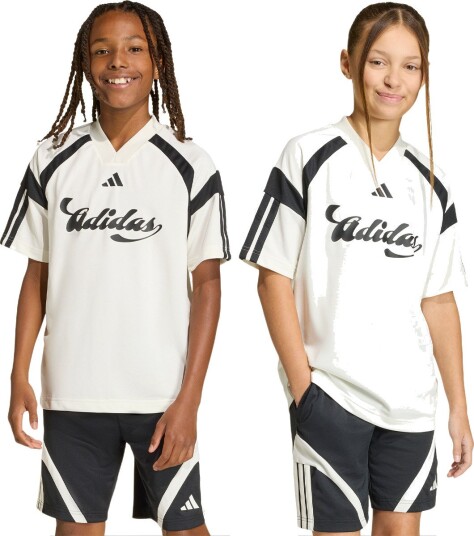 Adidas Sportswear J Hot Tee Black 140