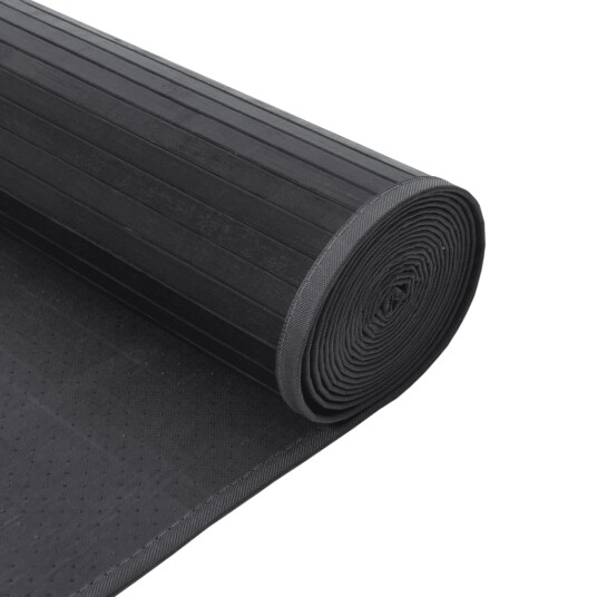  Teppe rektangulær grå 60x1000 cm bambus 8721012368811
