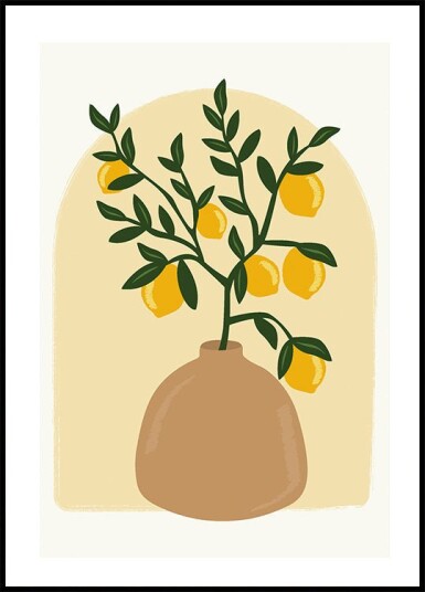 LEMONS No. 2 Plakat Plakat / 100x150cm