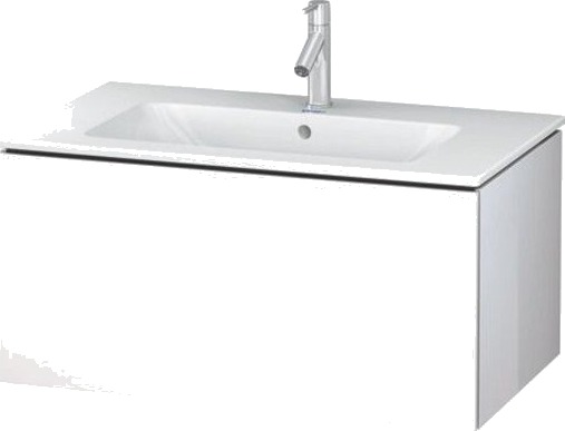 Duravit L-Cube Servantskap m/1 skuff 820x400x481 mm Hvit Høyglans