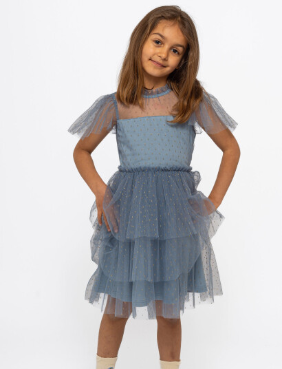 The New Tnnarice S_S Dress Blue 170/176