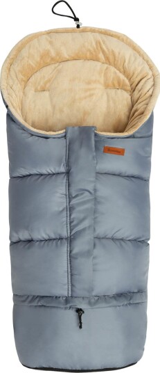 Sensillo 3-i-1 Vognpose Minky Polar Fleece Grafitt/beige