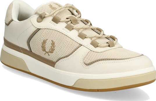 Fred Perry B300 Perf Suede/Lthr Cream 46 Fred Perry B300 Perf Suede/Lthr Cream 46