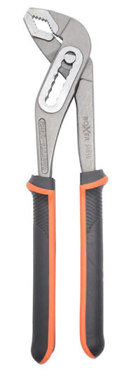 Boxer 250 mm Vannpumpetang med 2-komponentgrep i CrV-stål Boxer 250 mm Vannpumpetang med 2-komponentgrep i CrV-stål