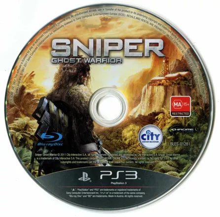 Sniper: Ghost Warrior PS3 spill Sniper: Ghost Warrior PS3 spill