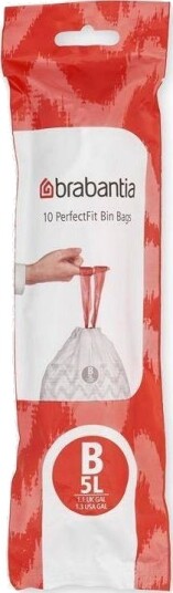 Brabantia Perfectfit Søppelsekker Str. B 5 L 10 Stk 137709