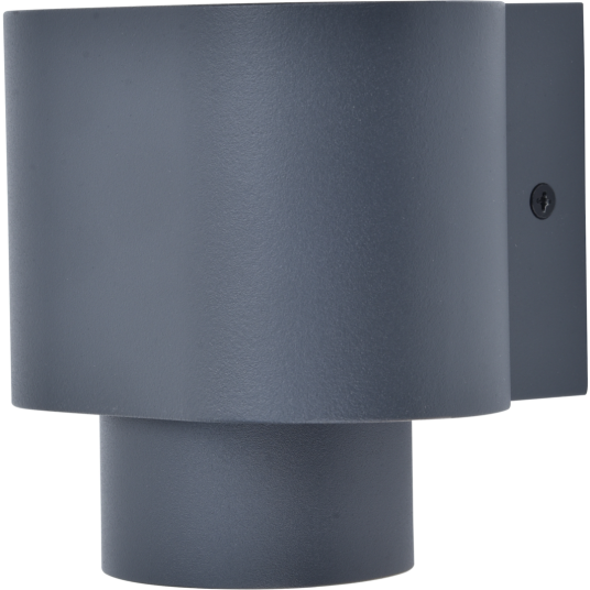 LUTEC ARCHITECTURAL CYPRES VEGGLAMPE ENKEL MØRK GRÅ LUTEC ARCHITECTURAL CYPRES VEGGLAMPE ENKEL MØRK GRÅ