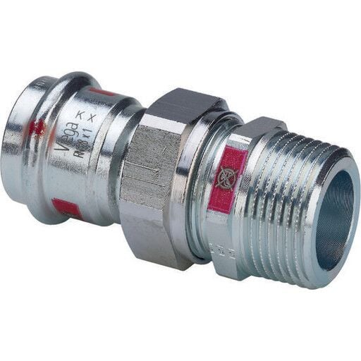 Viega Prestabo 22mm x 3/4" Stålpressfitting for Vann