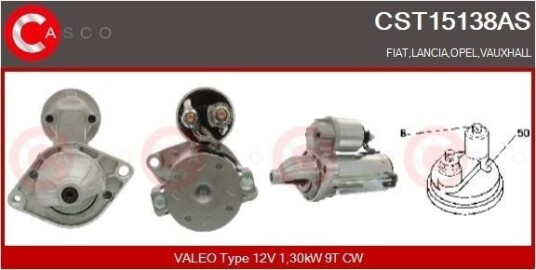CASCO CST15138AS Starter